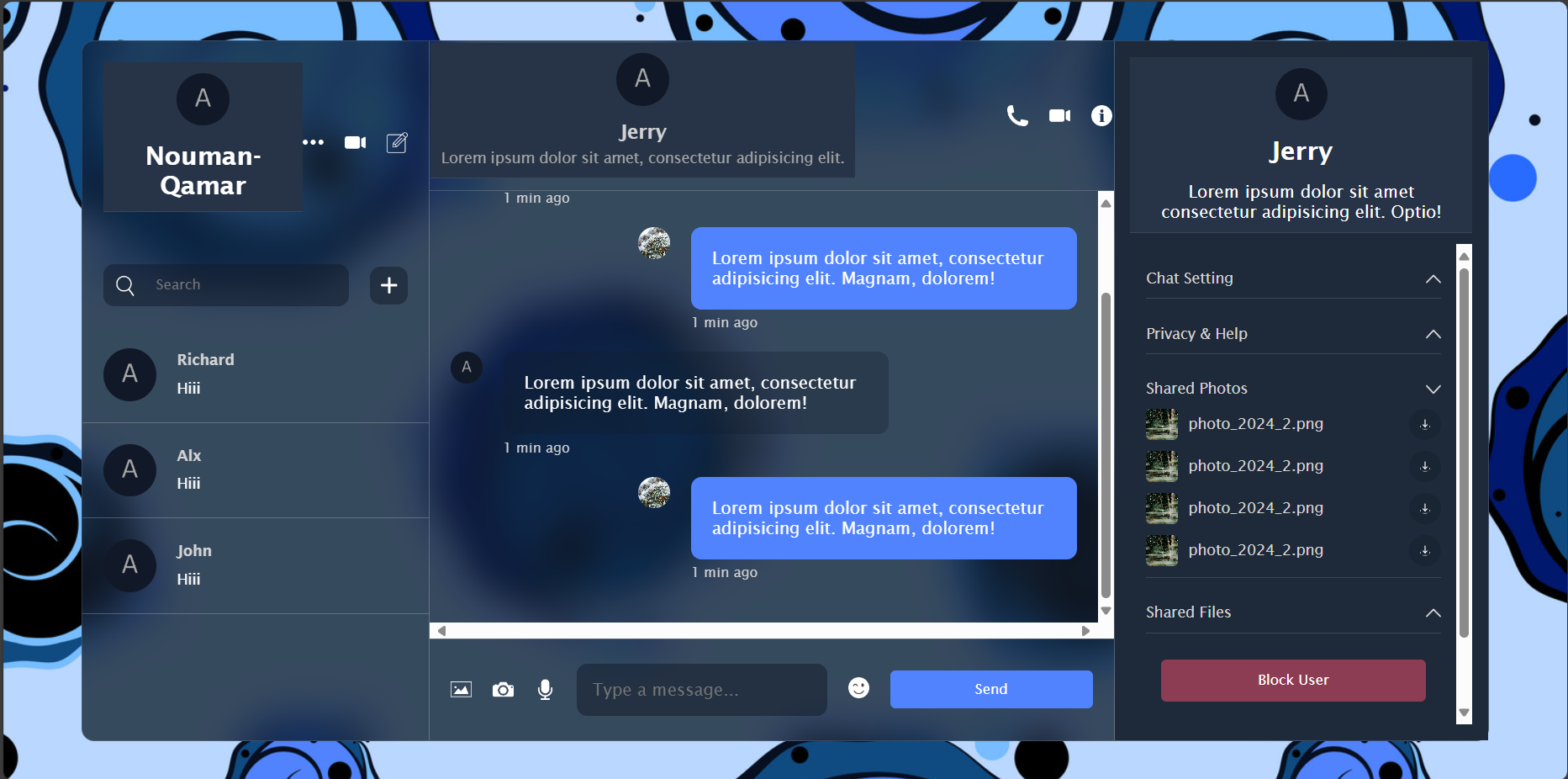 Web-Chat Project