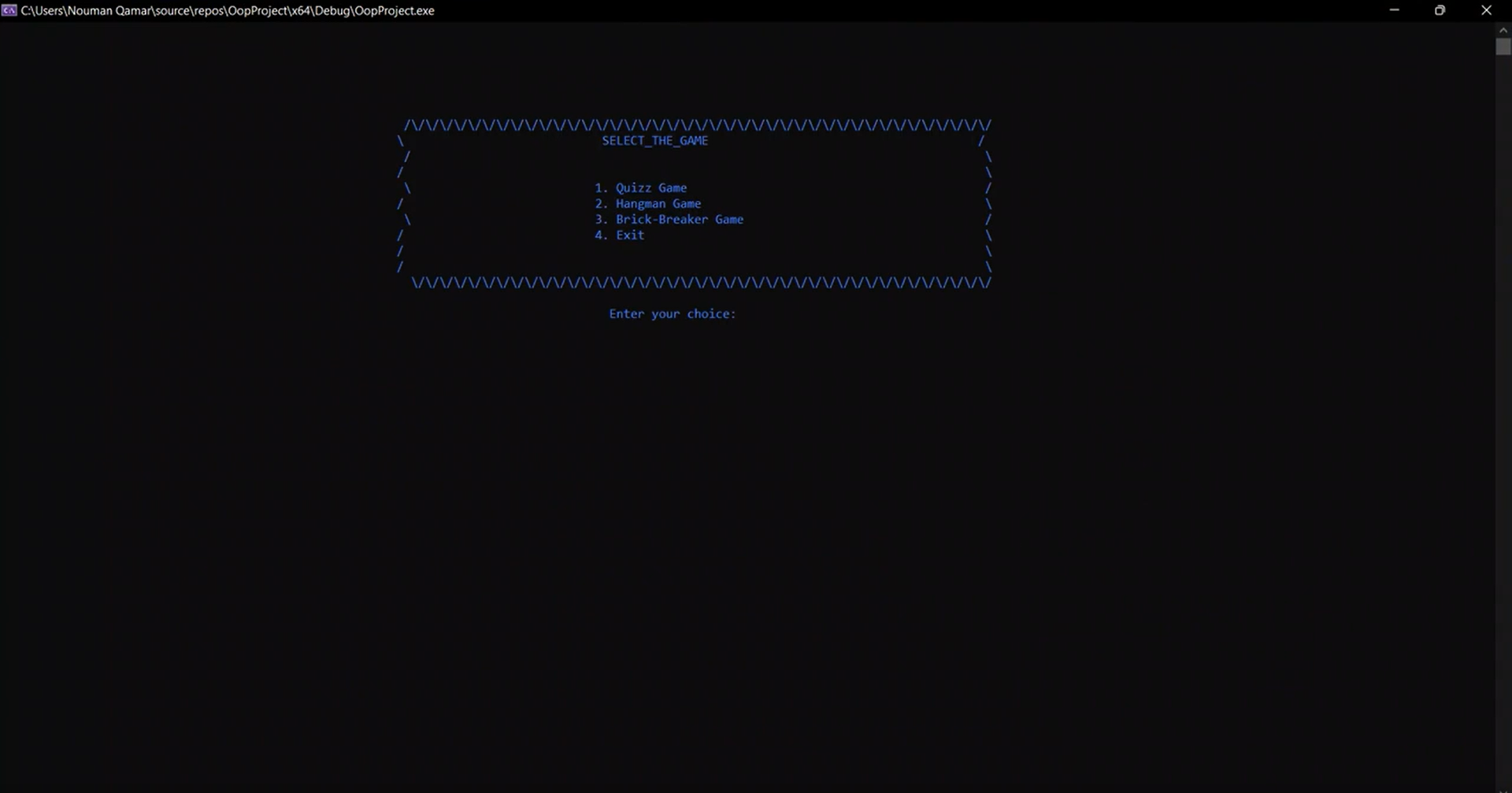 Game-Launcher Project